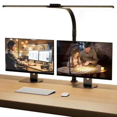 Lámpara de escritorio LED regulable – Negra