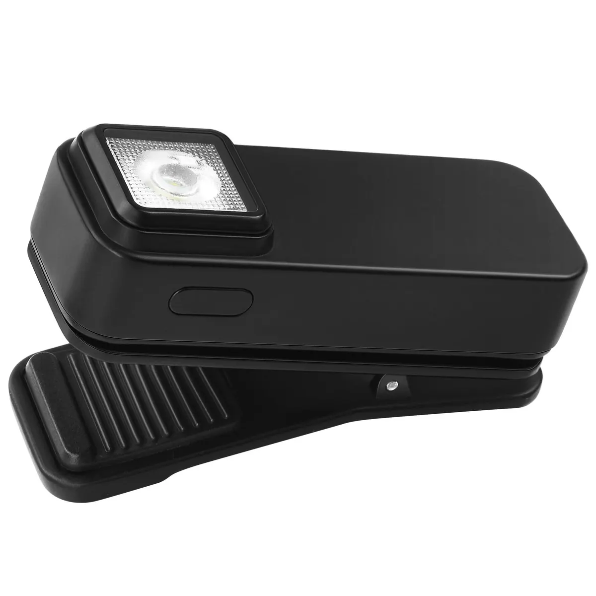 Linterna de bolsillo recargable con clip IPX4 mini clip-on luz para running portátil - Talla única