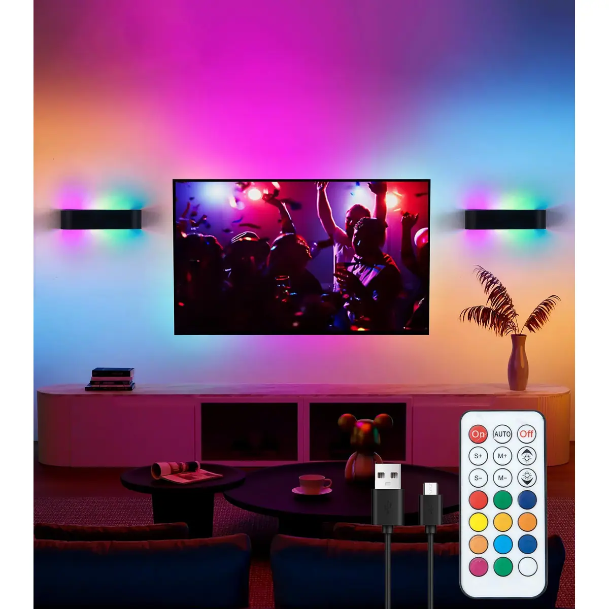 Luz de pared LED RGB – foto 2
