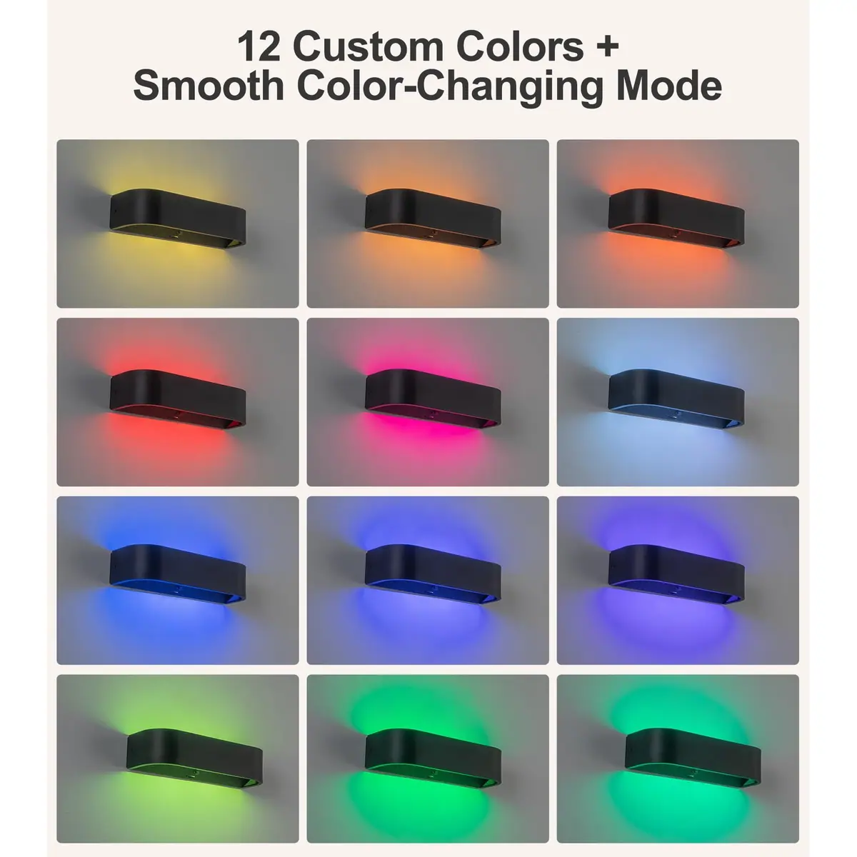Luz de pared LED RGB – foto 4