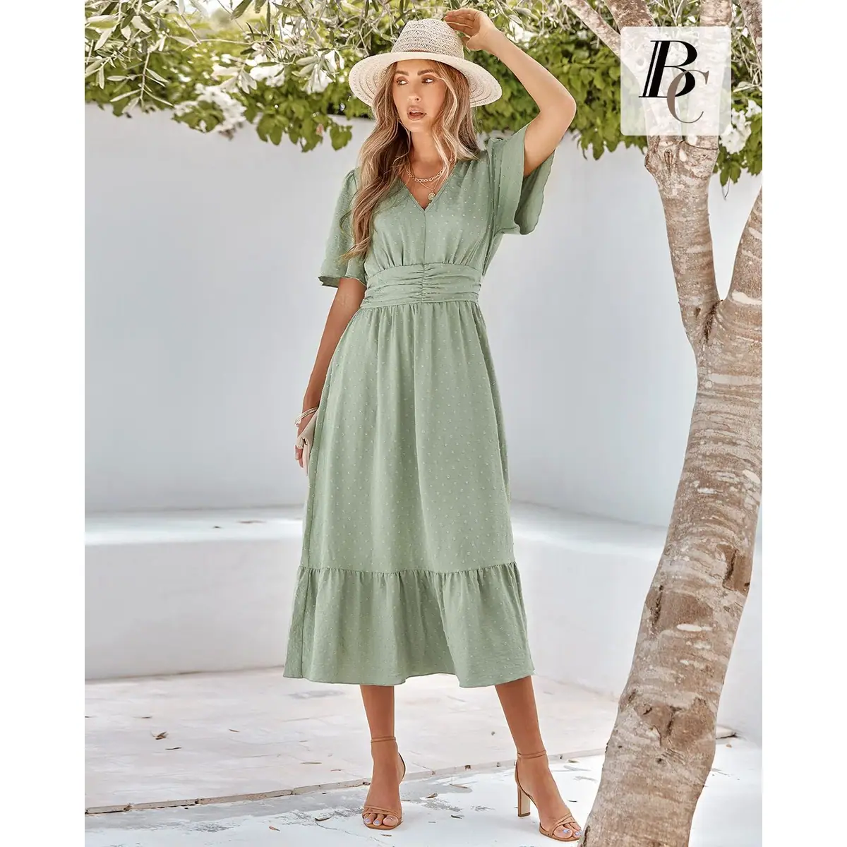 Vestido maxi boho floral – foto 3