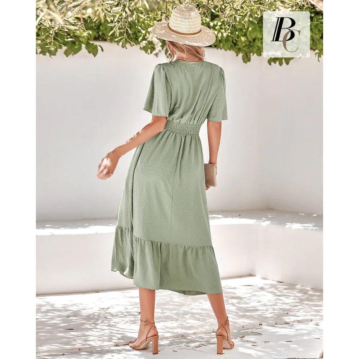 Vestido maxi boho floral – foto 4