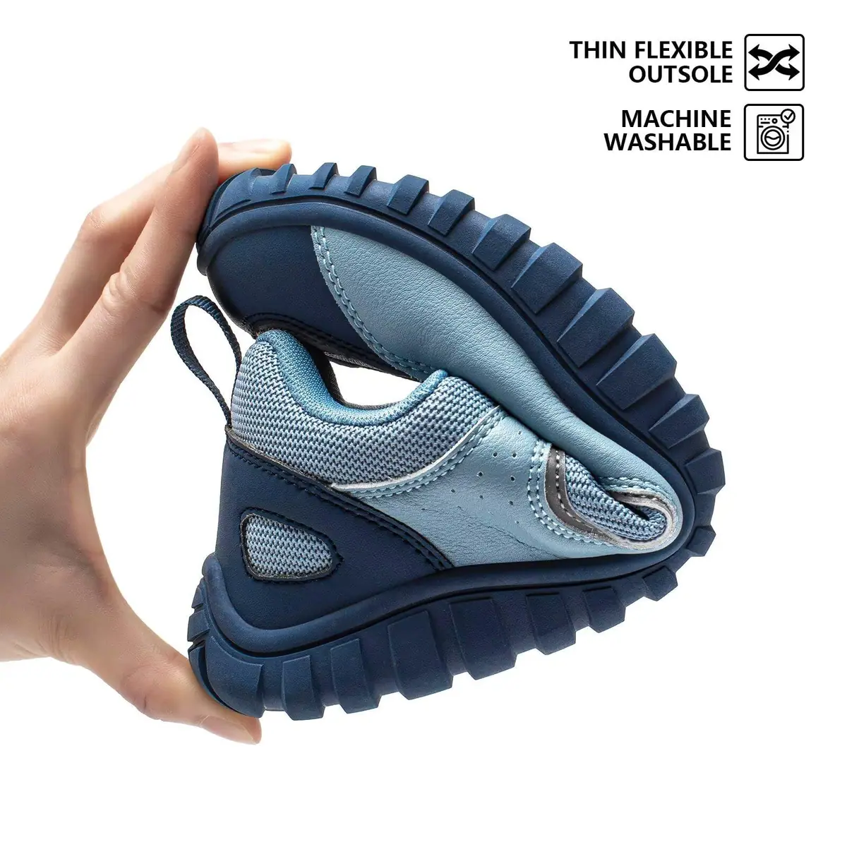 Zapatillas barefoot trail para mujer zero drop puntera ancha minimalistas – Surtido – foto 4